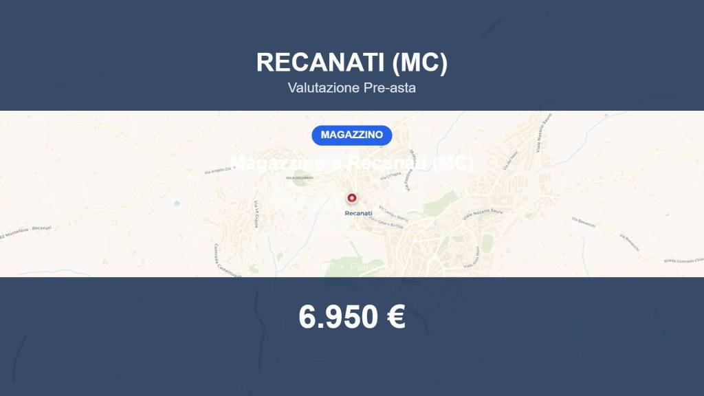 locale commerciale in vendita a Recanati