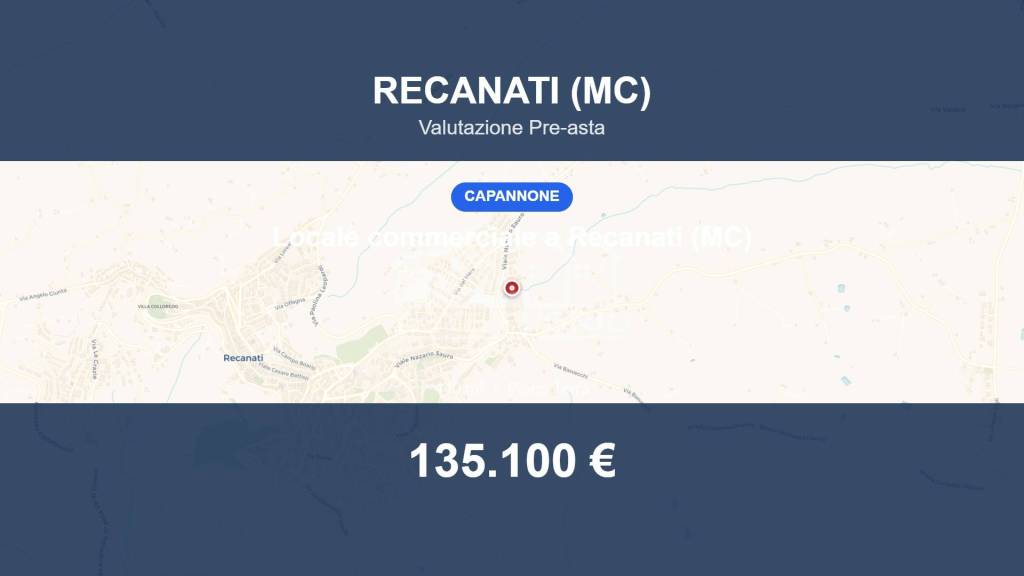 locale commerciale in vendita a Recanati