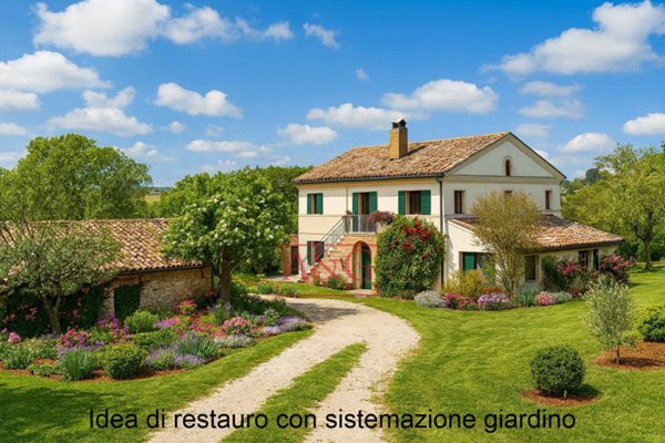 casa indipendente in vendita a Recanati in zona Montefiore