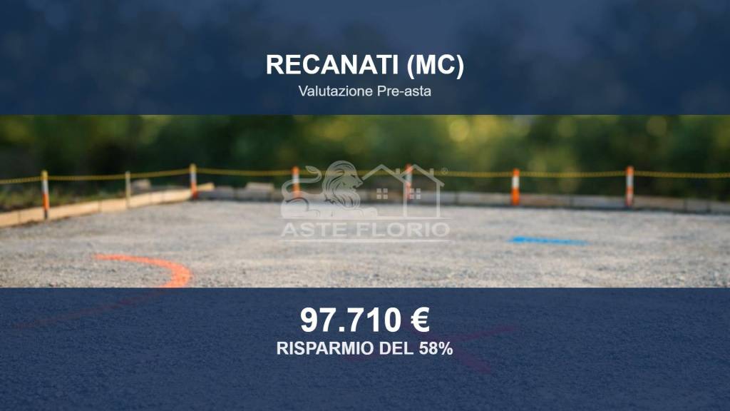 terreno in vendita a Recanati in zona Fontenoce