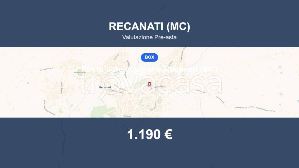 box auto in vendita a Recanati in zona Santa Lucia