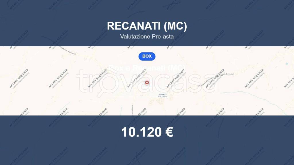 box auto in vendita a Recanati in zona Santa Lucia