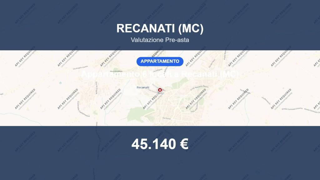 appartamento in vendita a Recanati in zona Santa Lucia