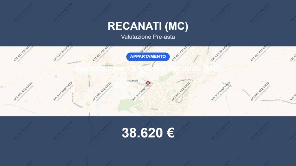 appartamento in vendita a Recanati in zona Santa Lucia