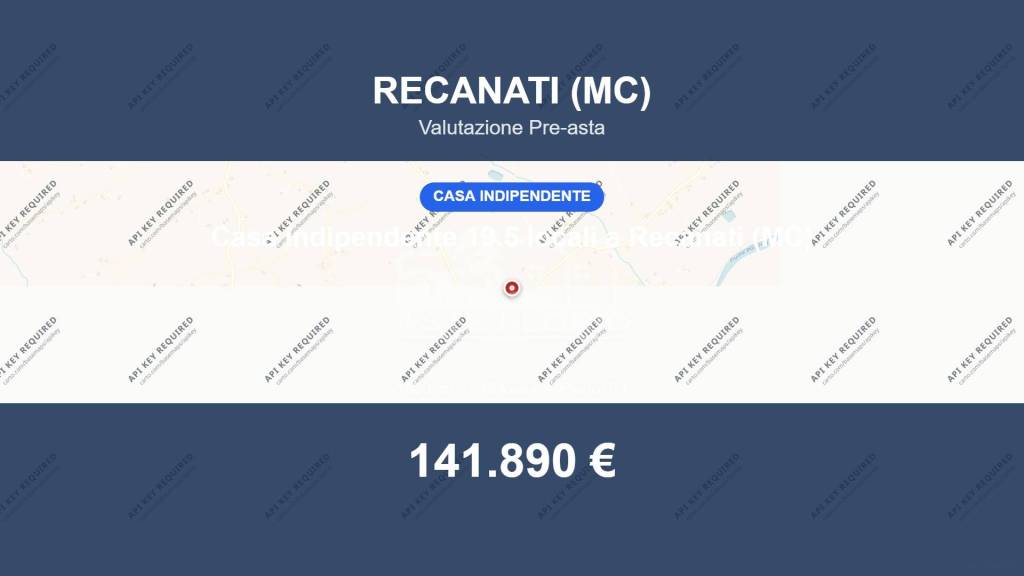 casa indipendente in vendita a Recanati in zona Castelnuovo