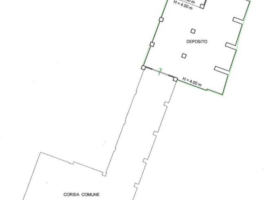 locale commerciale in vendita a San Severino Marche