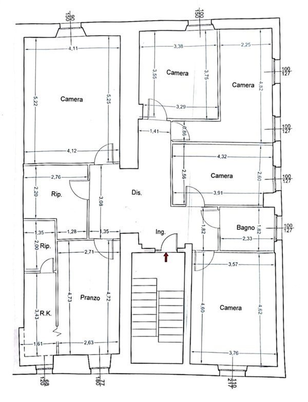 appartamento in vendita a San Severino Marche