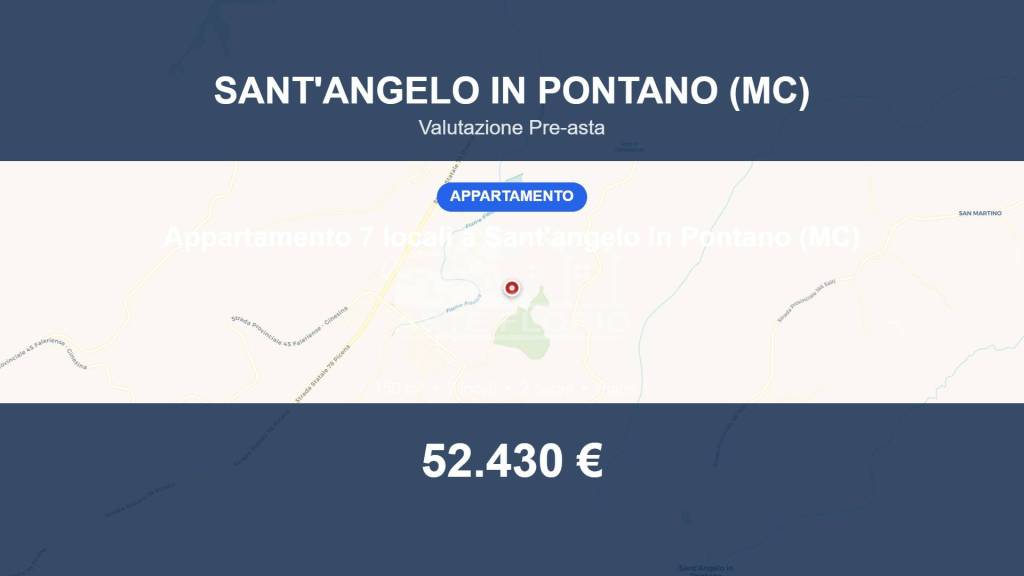 appartamento in vendita a Sant'Angelo in Pontano