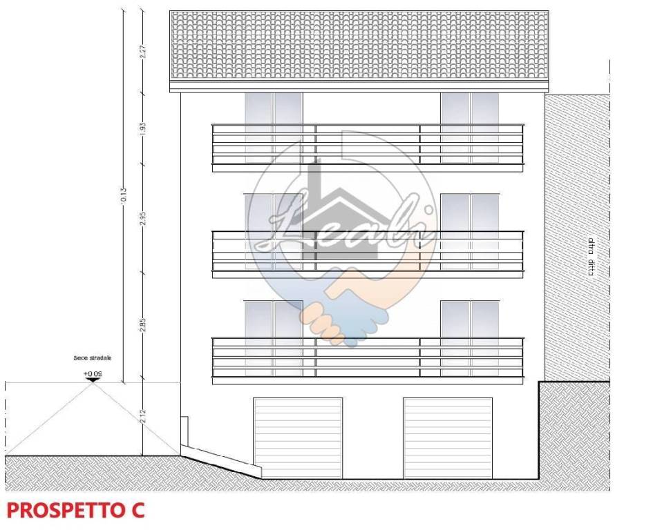 appartamento in vendita a Serrapetrona in zona Borgiano
