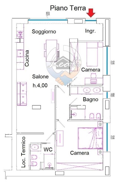 appartamento in vendita a Tolentino