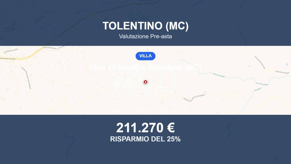 casa indipendente in vendita a Tolentino