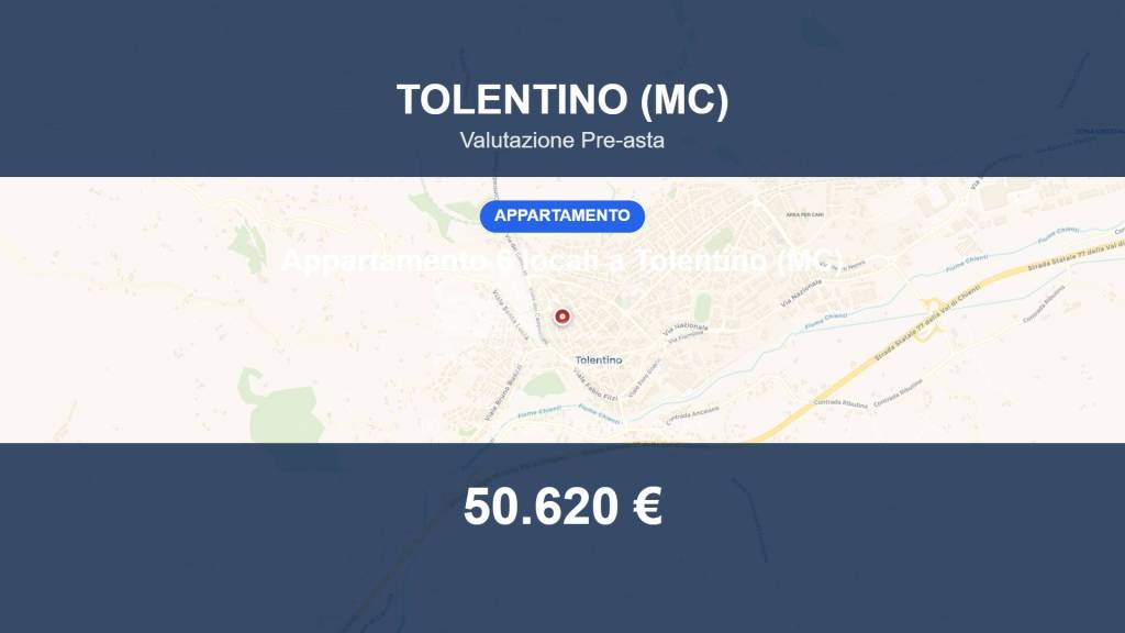 appartamento in vendita a Tolentino in zona Pace