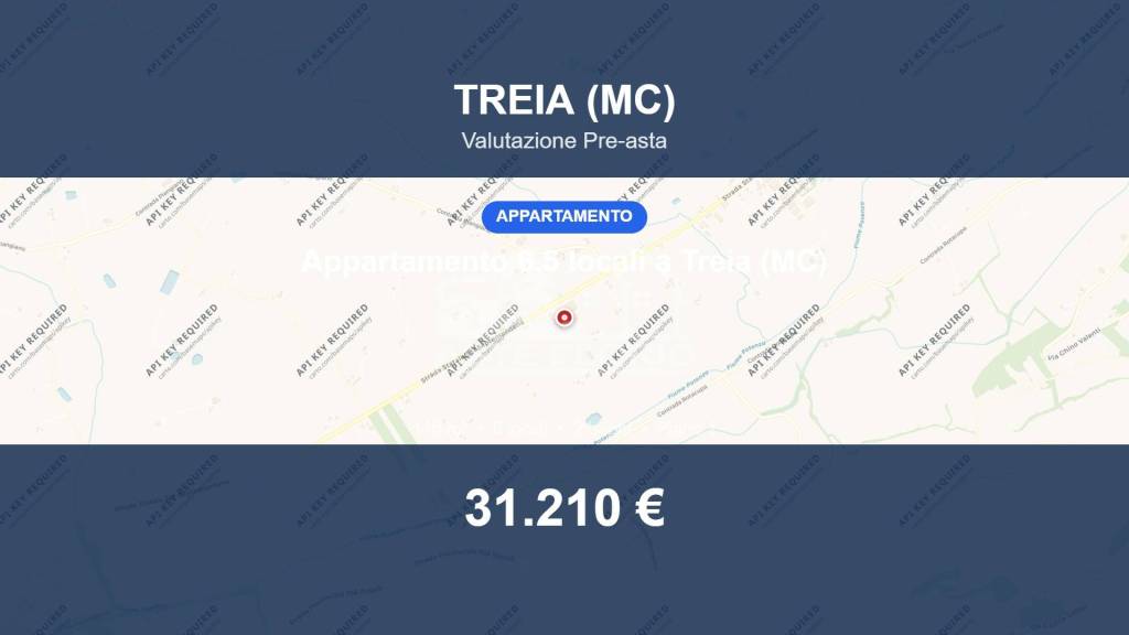 appartamento in vendita a Treia in zona Santa Maria in Selva