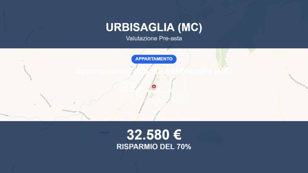 appartamento in vendita ad Urbisaglia in zona Maestà