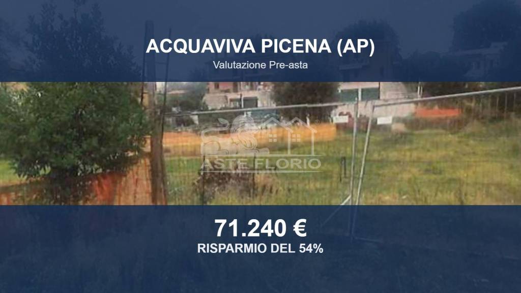 terreno agricolo in vendita ad Acquaviva Picena