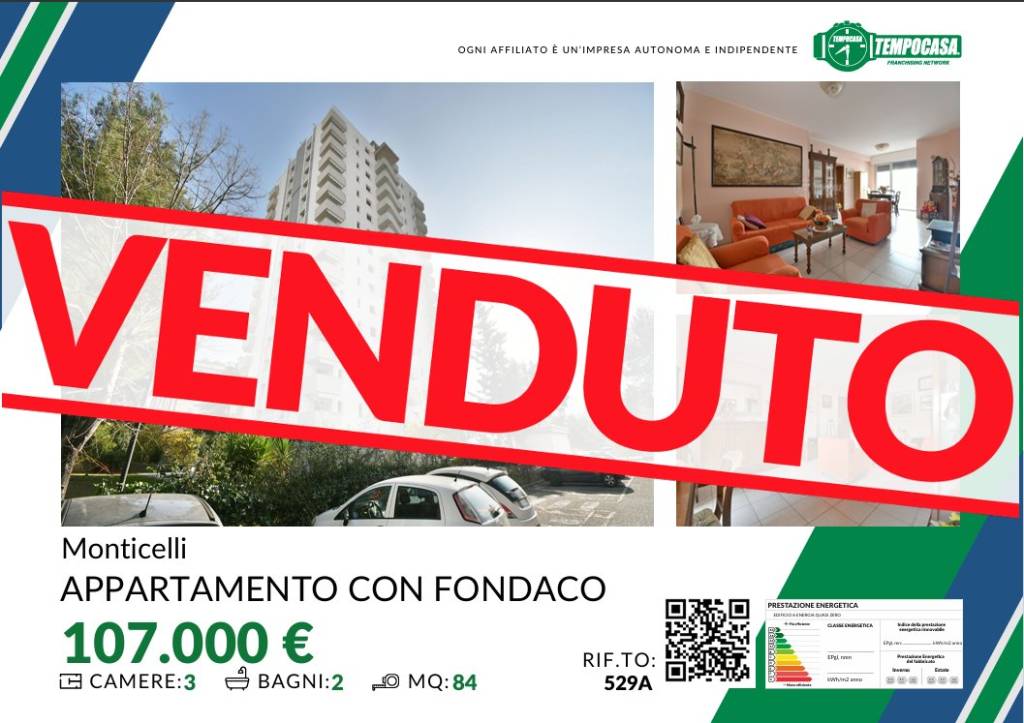 appartamento in vendita ad Ascoli Piceno in zona Monticelli