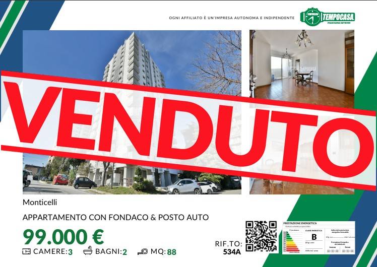 appartamento in vendita ad Ascoli Piceno in zona Monticelli