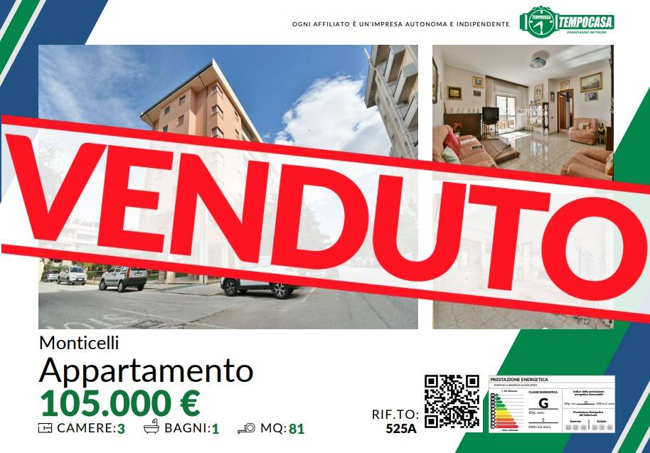 appartamento in vendita ad Ascoli Piceno in zona Monticelli