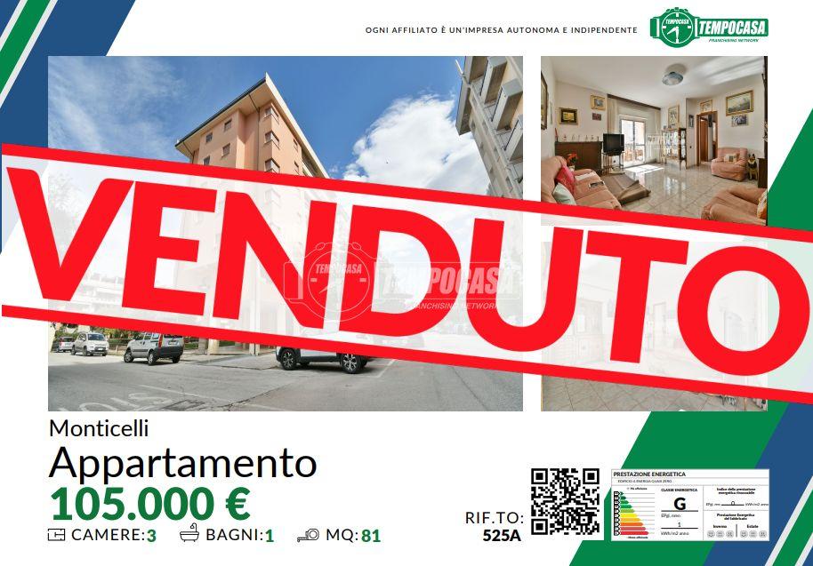 appartamento in vendita ad Ascoli Piceno in zona Monticelli