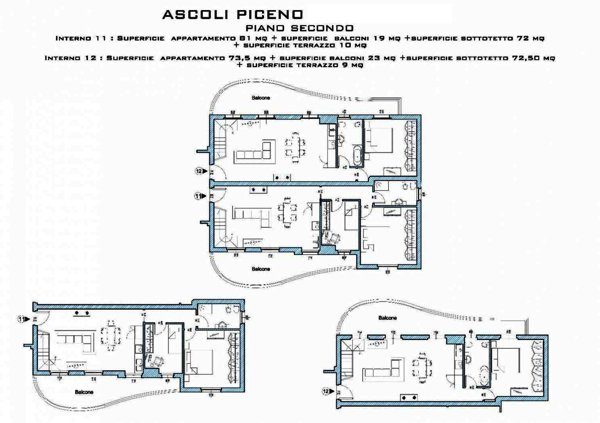 appartamento in vendita ad Ascoli Piceno in zona Porta Maggiore