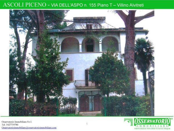 villa in vendita ad Ascoli Piceno in zona Croce di Tolignano