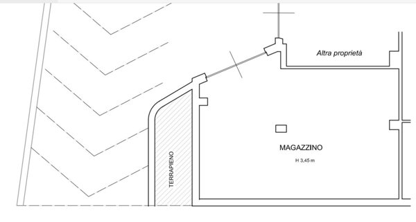 locale di sgombero in vendita ad Ascoli Piceno in zona Campo Parignano