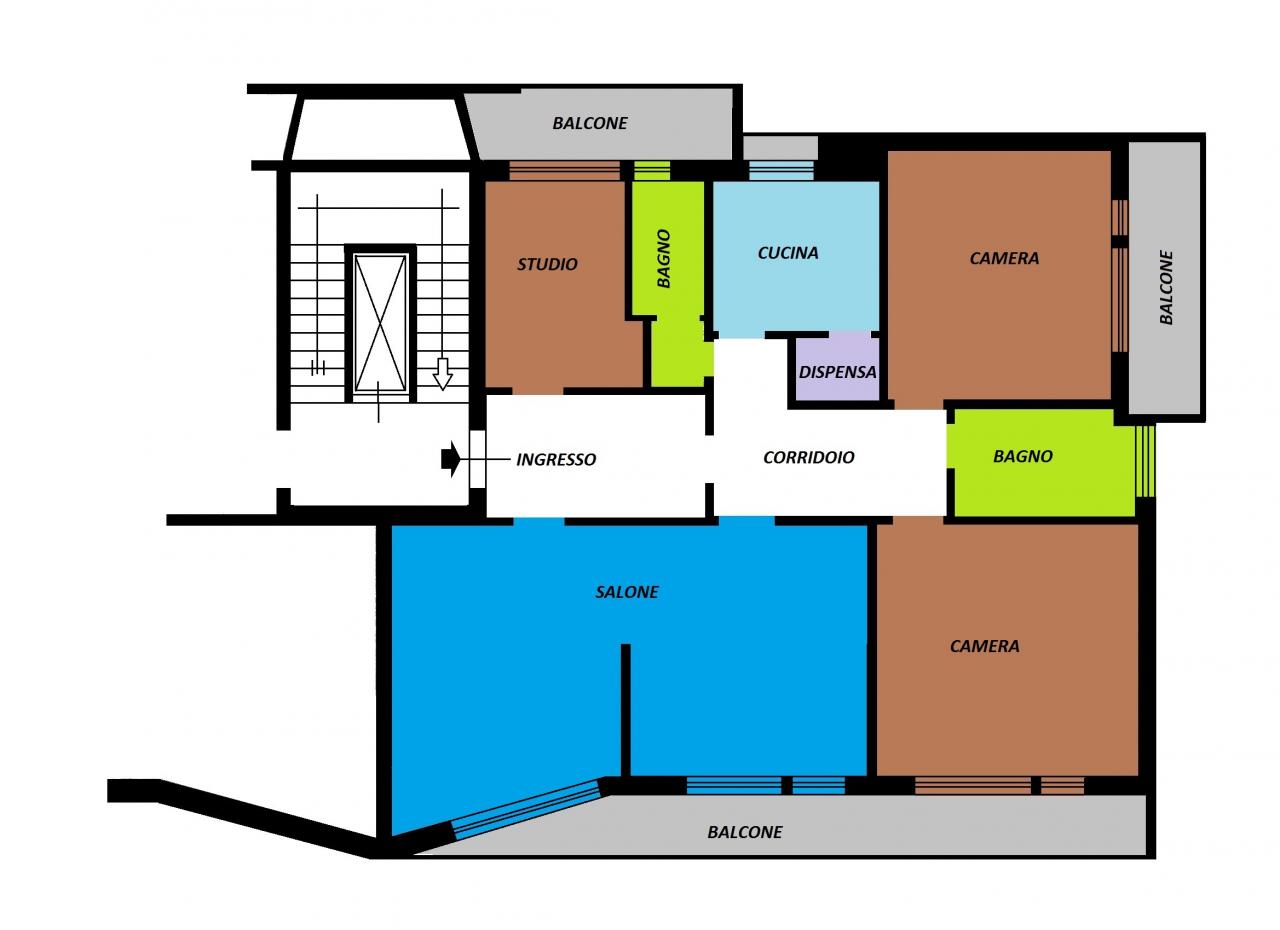 appartamento in vendita ad Ascoli Piceno in zona Campo Parignano