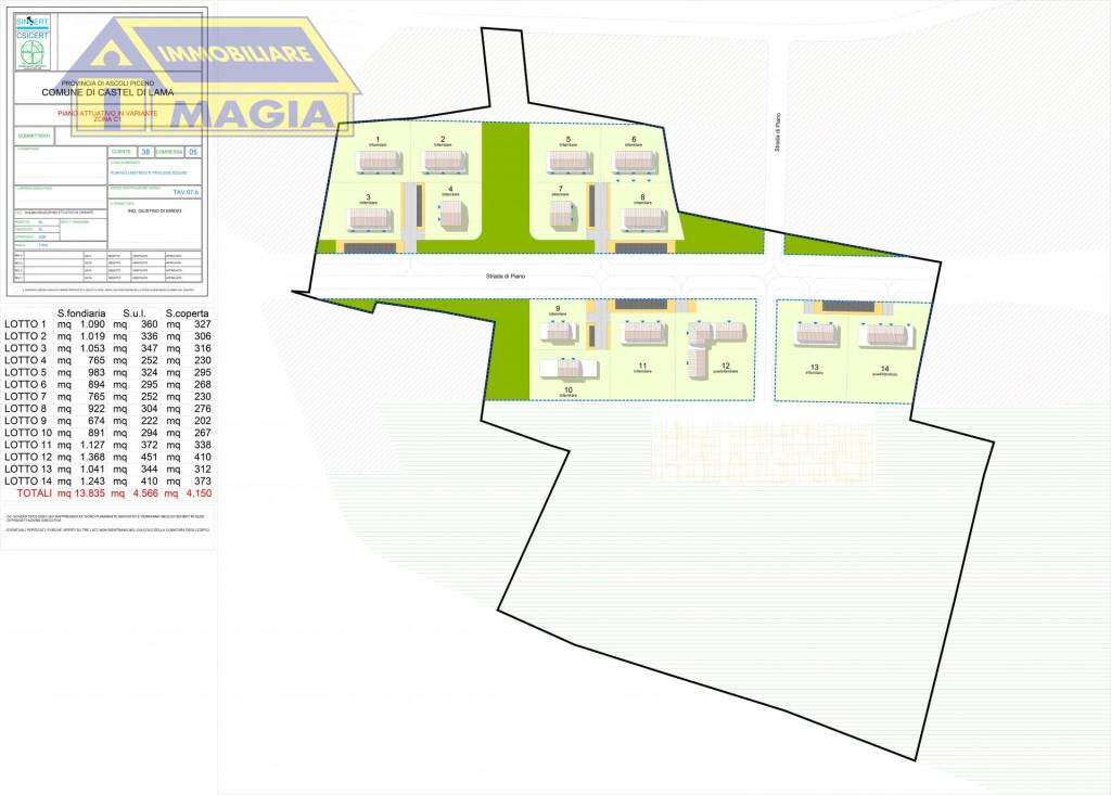 terreno agricolo in vendita a Castel di Lama