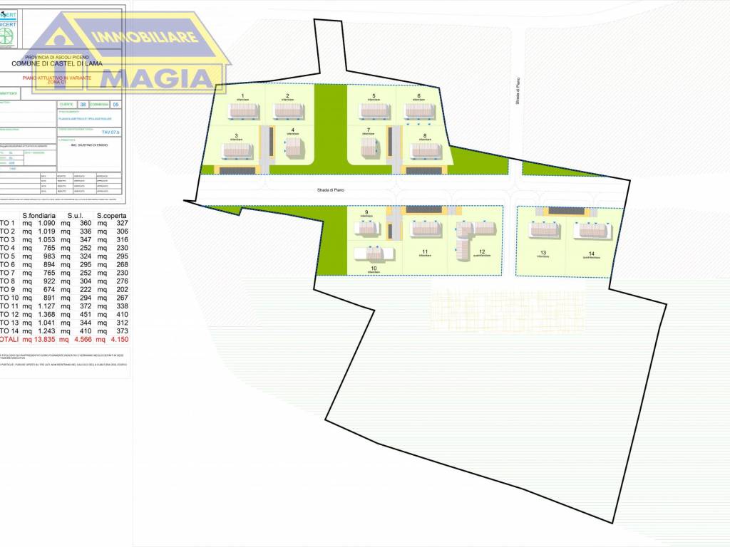 terreno agricolo in vendita a Castel di Lama in zona Piattoni/Villa Sant'Antonio