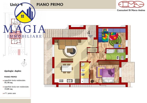 appartamento in vendita a Colli del Tronto in zona Villa San Giuseppe