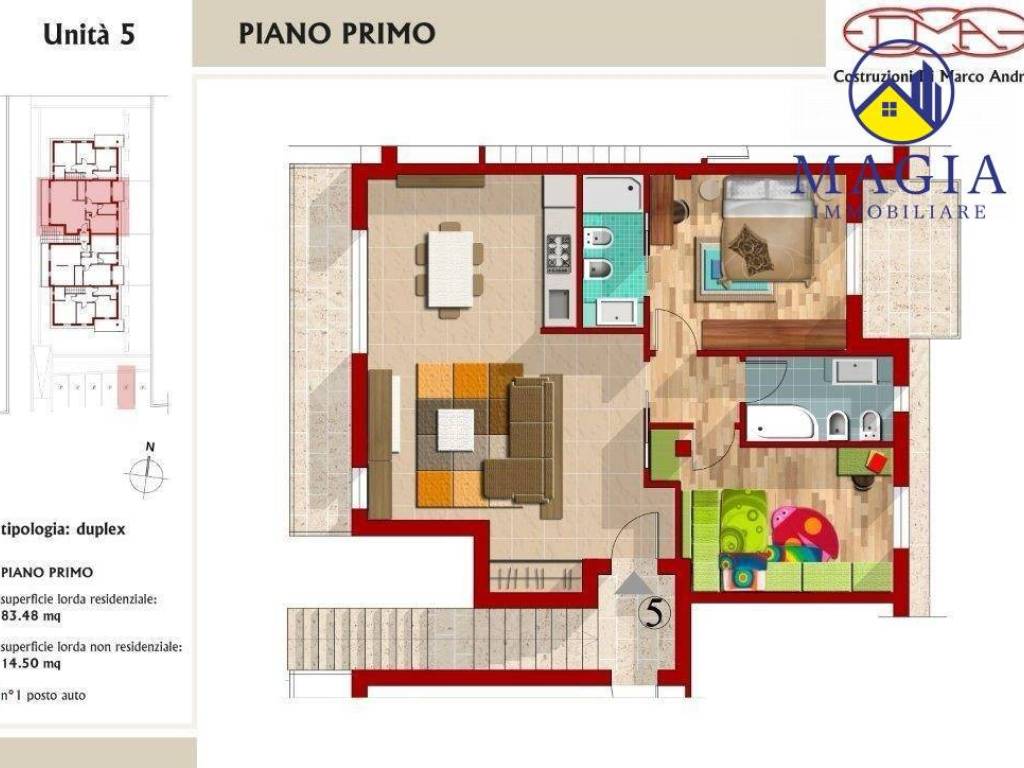 appartamento in vendita a Colli del Tronto in zona Villa San Giuseppe