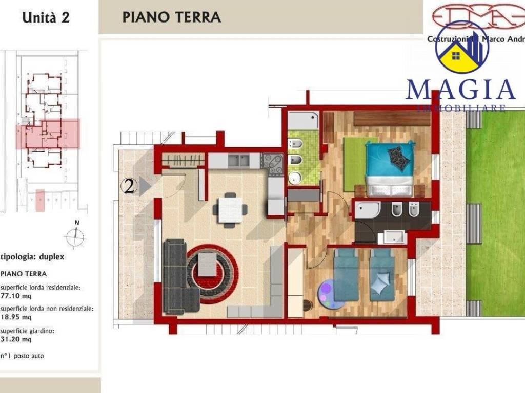appartamento in vendita a Colli del Tronto in zona Villa San Giuseppe
