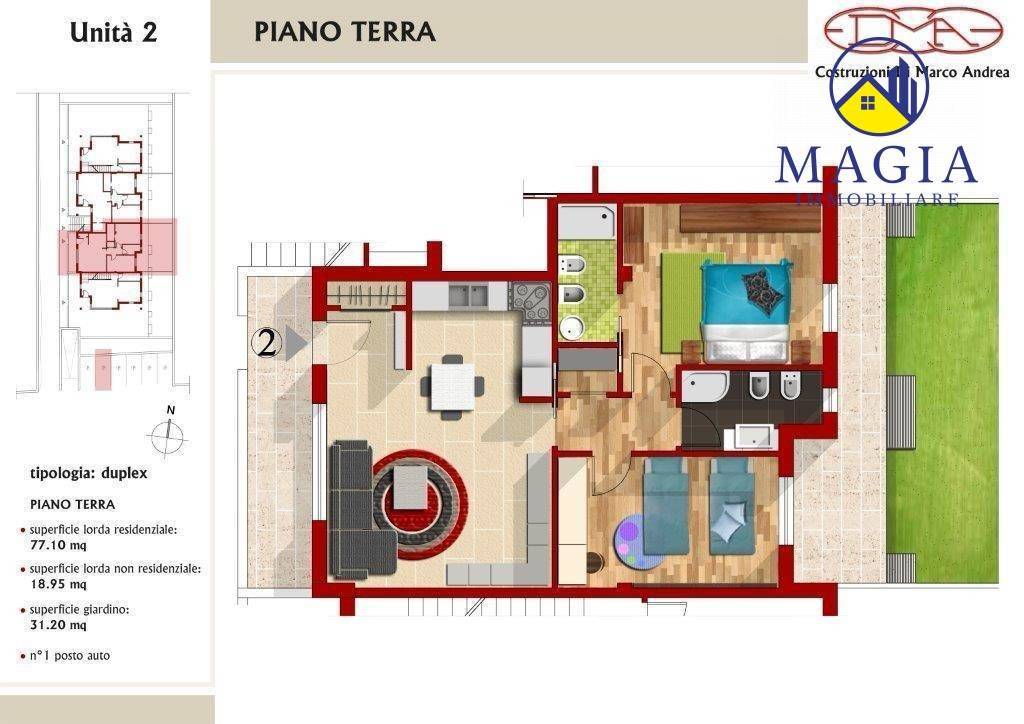 appartamento in vendita a Colli del Tronto