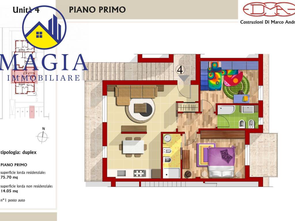 appartamento in vendita a Colli del Tronto in zona Villa San Giuseppe
