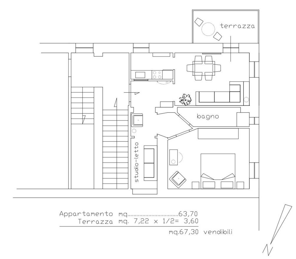 appartamento in vendita a Colli del Tronto