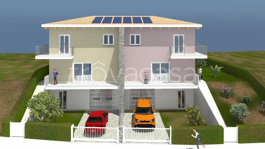 casa indipendente in vendita a Folignano in zona Villa Pigna