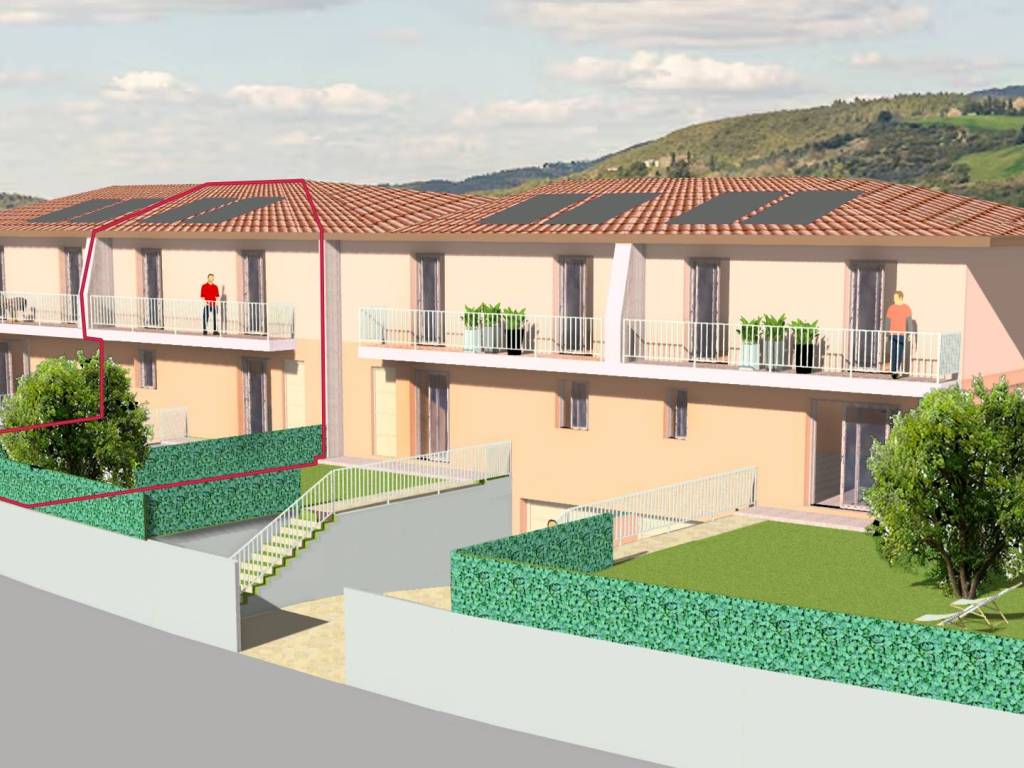 appartamento in vendita a Folignano in zona Villa Pigna
