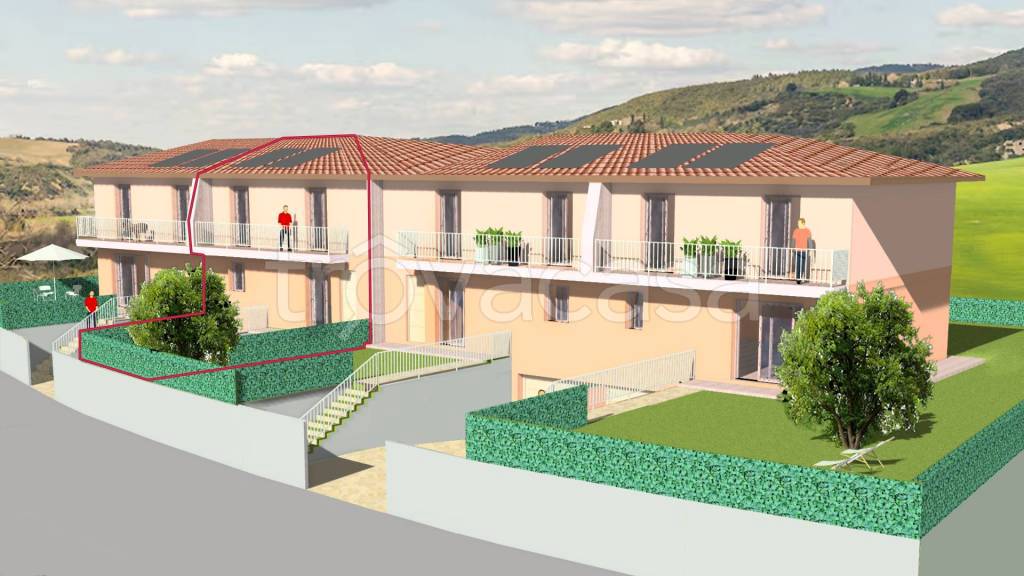 appartamento in vendita a Folignano in zona Villa Pigna