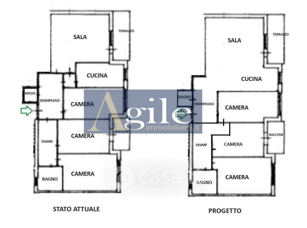 appartamento in vendita a Grottammare