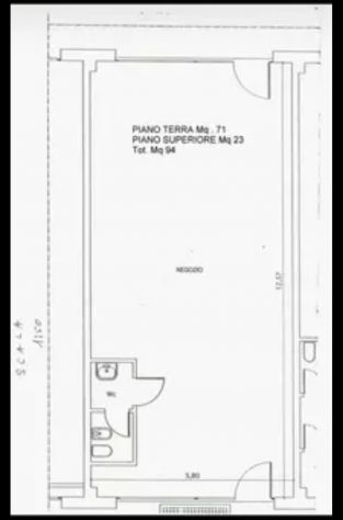 locale commerciale in vendita a Grottammare