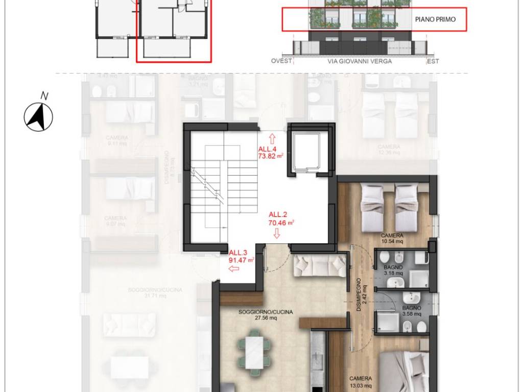 appartamento in vendita a Grottammare