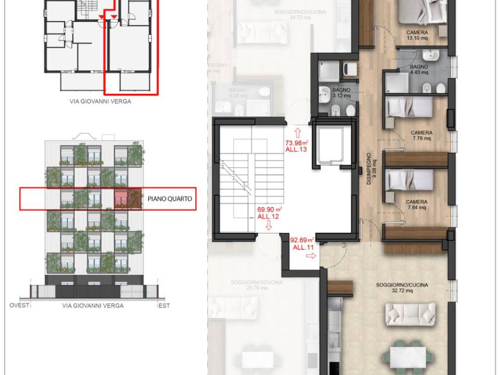 appartamento in vendita a Grottammare