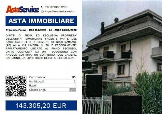 appartamento in vendita a Grottammare
