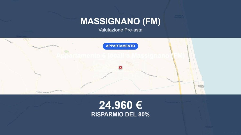 appartamento in vendita a Massignano