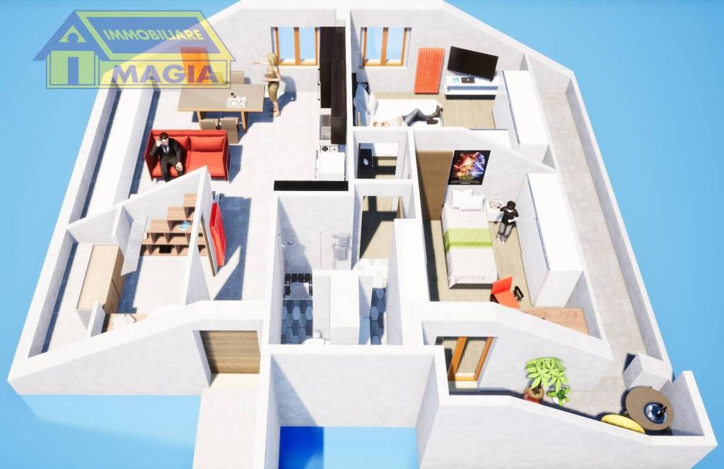 appartamento in vendita a Monsampolo del Tronto in zona Stella