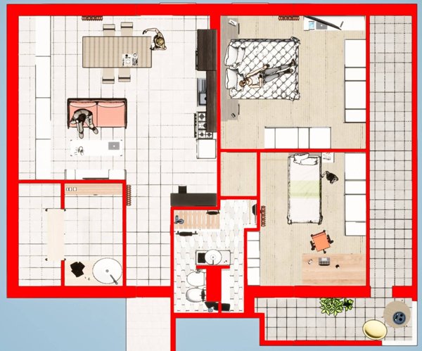 appartamento in vendita a Monsampolo del Tronto in zona Stella