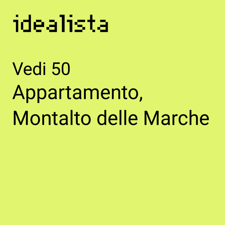 appartamento in vendita a Montalto delle Marche