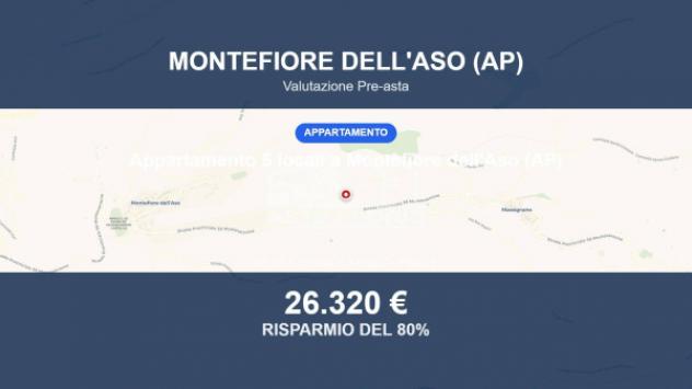 appartamento in vendita a Montefiore dell'Aso