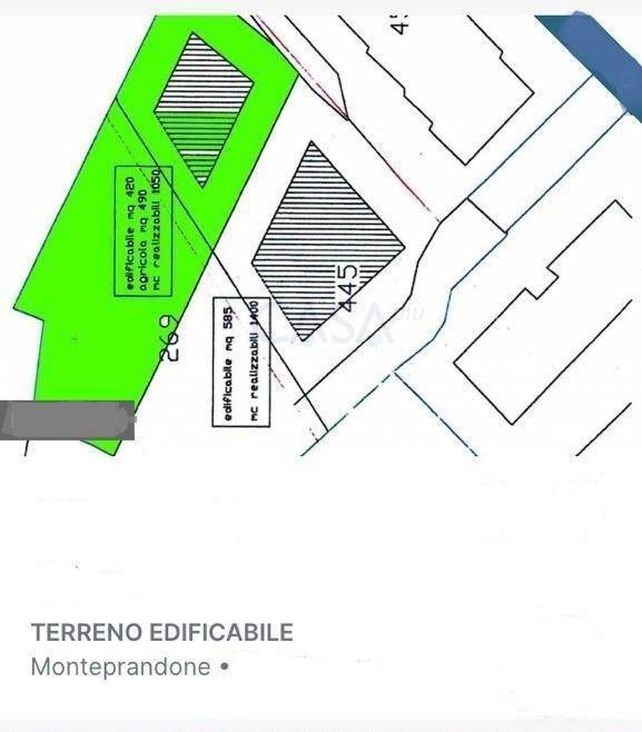 terreno in vendita a Monteprandone