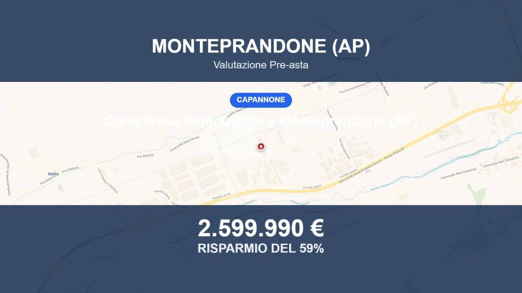 capannone in vendita a Monteprandone in zona Centobuchi